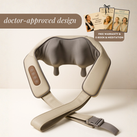 ELLIE MARIS NeckPulse - Intelligent Neck Massager with Deep Tissue Heated Therapy